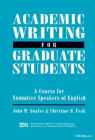 《Academic Writing for Graduate Students: A Course for Nonn》 PDF下载 John M. Swales